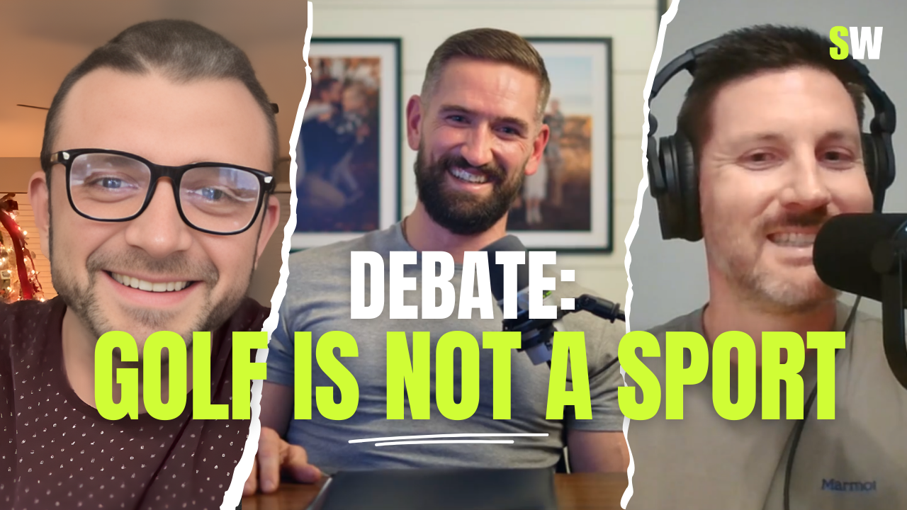 Fitness debate on golf, gym culture, and social media on Stronger Weekly